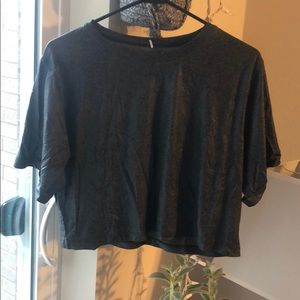 Lululemon cropped soul cycle t-shirt